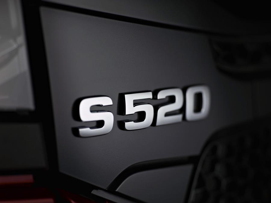 Логотип Scania S 520 6x4 Highline 2017 года  (фото 9 из 9)